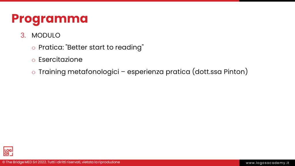 PGR CORSO 6 AFSSD 2 -